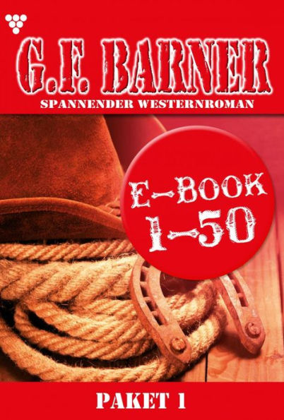 E-Book 1-50: G.F. Barner Paket 1 - Western