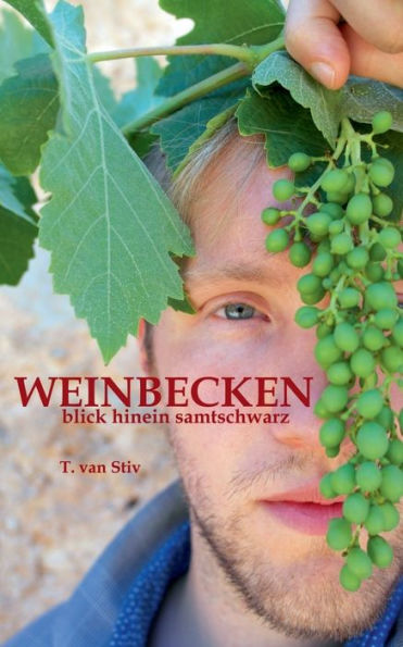 Weinbecken: blick hinein samtschwarz