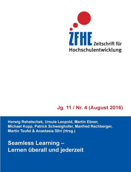 Seamless Learning: Lernen Ã¯Â¿Â½berall und jederzeit