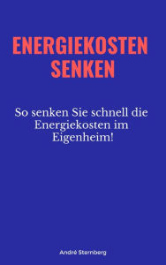 Title: Energiekosten senken: Reduzieren Sie Ihre Energiekosten!, Author: Andre Sternberg