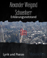 Title: Um: Erklärungsnotstand, Author: Alexander Weigand Schoenherr