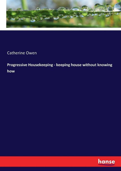 Progressive Housekeeping - keeping house without knowing how