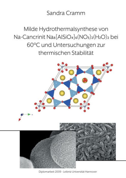 Milde Hydrothermalsynthese von Na-Cancrinit Na8[AlSiO4]6(NO3)2(H2O)4 bei 60 °C und Untersuchungen zur thermischen Stabilität: Diplomarbeit 2009
