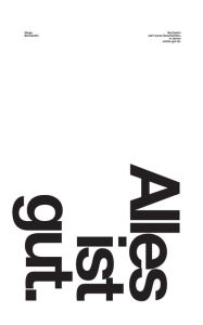 Title: Alles ist gut.: Sechzehn sehr kurze Geschichten, in denen gar nichts gut ist, Author: Diego Bernardini