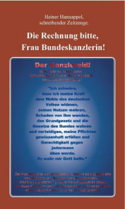 Title: Die Rechnung bitte, Frau Bundeskanzlerin!, Author: Heiner Hannappel