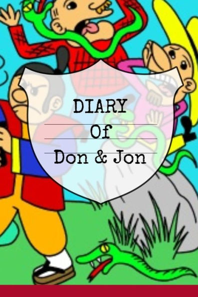 Diary Of Don & Jon: Ninja Book For Kids With Slimy Animal Jokes