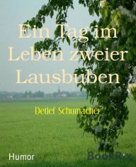 Title: Ein Tag im Leben zweier Lausbuben, Author: Detlef Schumacher