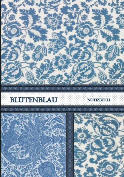 Blütenblau Notizbuch