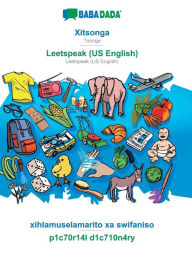 Title: BABADADA, Xitsonga - Leetspeak (US English), xihlamuselamarito xa swifaniso - p1c70r14l d1c710n4ry: Tsonga - Leetspeak (US English), visual dictionary, Author: Babadada GmbH