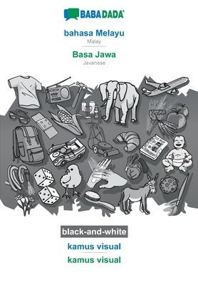 BABADADA black-and-white, bahasa Melayu - Basa Jawa, kamus visual - kamus visual: Malay - Javanese, visual dictionary