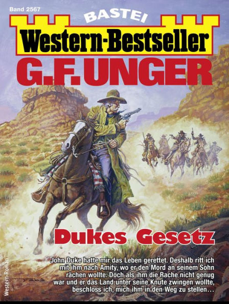 G. F. Unger Western-Bestseller 2567: Dukes Gesetz