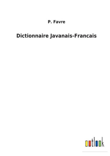 Dictionnaire Javanais-Francais