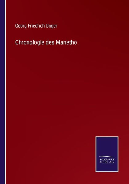 Chronologie des Manetho