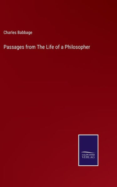 Passages from The Life of a Philosopher