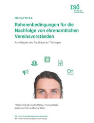 Title: Rahmenbedingungen für die Nachfolge von ehrenamtlichen Vereinsvorständen: Am Beispiel des Paritätischen Thüringen, Author: Michael Opielka