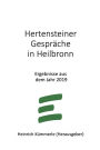 Hertensteiner Gespräche in Heilbronn: Ergebnisse aus dem Jahr 2019