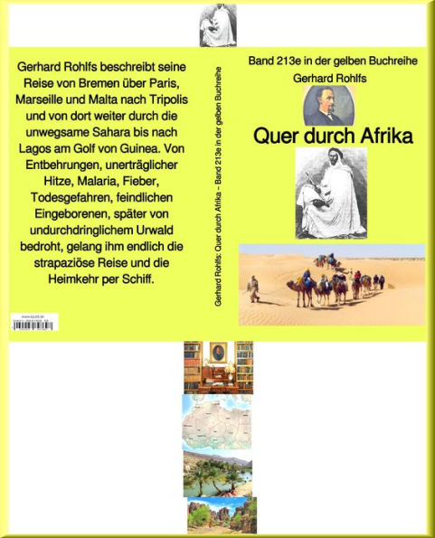 Quer durch Afrika - Band 213e in der gelben Buchreihe - bei Jürgen Ruszkowski: Band 213e in der gelben Buchreihe