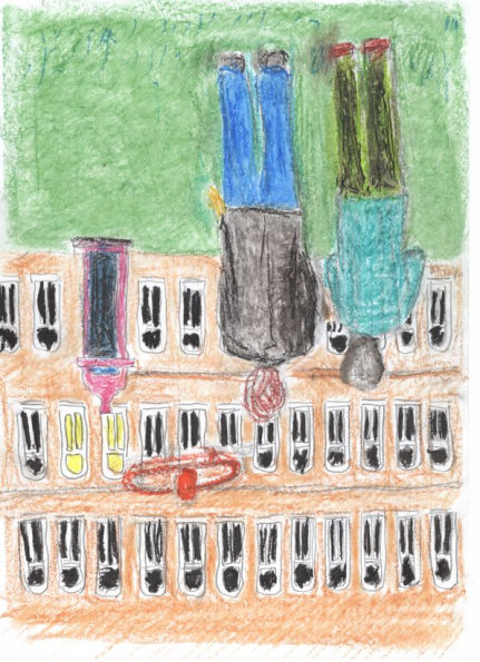 Verfangen im Netz: fast wie im richtigen Leben