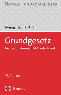 Grundgesetz fur die Bundesrepublik Deutschland: Handkommentar