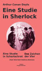 Eine Studie in Sherlock: Eine Studie in Scharlachrot - Im Zeichen der Vier: Zwei Sherlock-Holmes-Romane
