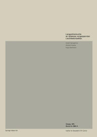 Title: Langzeitversuche an teilweise vorgespannten Leichtbetonbalken, Author: HEIMGARTNER