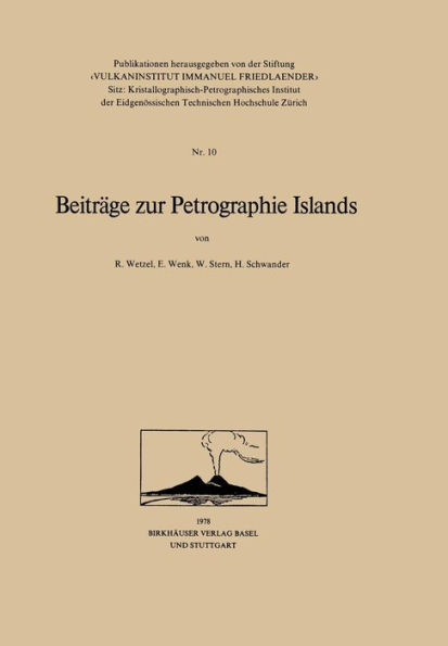 Beiträge zur Petrographie Islands