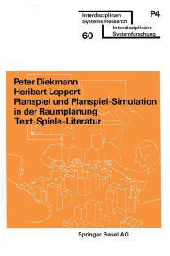 Title: Planspiel und Planspiel-Simulation in der Raumplanung: Text - Spiele - Literatur, Author: DIEKMANN
