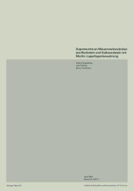 Title: Zugversuche an Mauerwerkswänden aus Backstein und Kalksandstein mit Murfor-Lagerfugenbewehrung, Author: R. Guggisberg