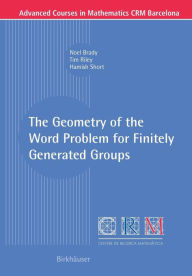 Title: The Geometry of the Word Problem for Finitely Generated Groups, Author: Noel Brady