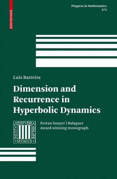 Dimension and Recurrence in Hyperbolic Dynamics