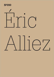 Title: Éric Alliez: Diagram 3000 (Words): 100 Notes, 100 Thoughts: Documenta Series 090, Author: Eric Alliez