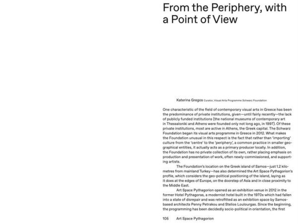 A Decade of Cultural Production: Samos Young Artists Festival