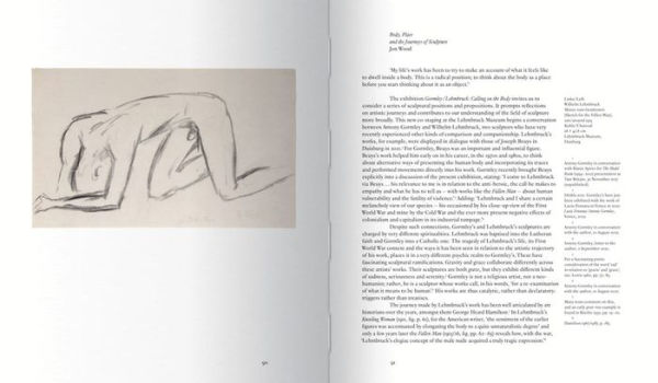 Gormley/Lehmbruck: Calling on the Body