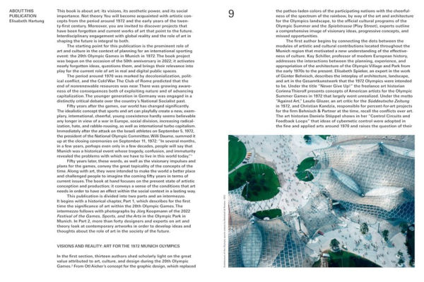 Art and Society 1972-2022-2072: On the for Olympic Games Munich 1972 Artistic Design Concepts of Twenty-First Century