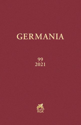 Germania 99 (2021): Anzeiger der Romisch-Germanischen Kommission des Deutschen Archaologischen Instituts