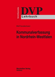 Title: Kommunalverfassung in Nordrhein-Westfalen, Author: Welf Sundermann