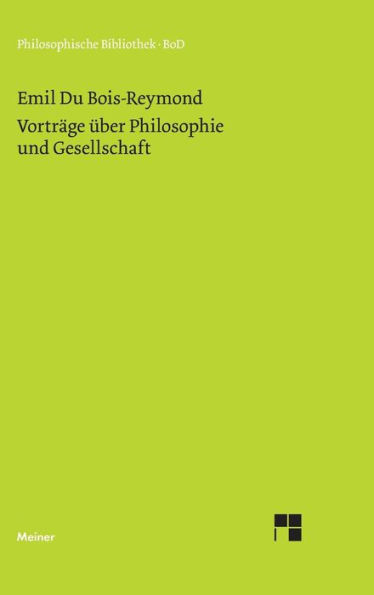 Vorträge über Philosophie und Gesellschaft