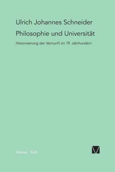 Philosophie und Universitï¿½t
