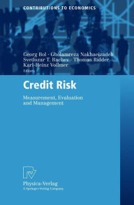 Title: Credit Risk: Measurement, Evaluation and Management, Author: Georg Bol