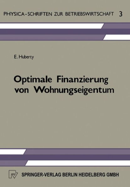 Optimale Finanzierung von Wohnungseigentum