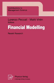 Title: Financial Modelling: Recent Research, Author: Lorenzo Peccati