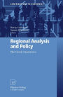 Regional Analysis and Policy: The Greek Experience