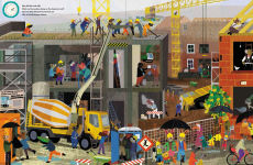 Alternative view 2 of A Day on Fluffyville Construction Site: A Look and Find Book
