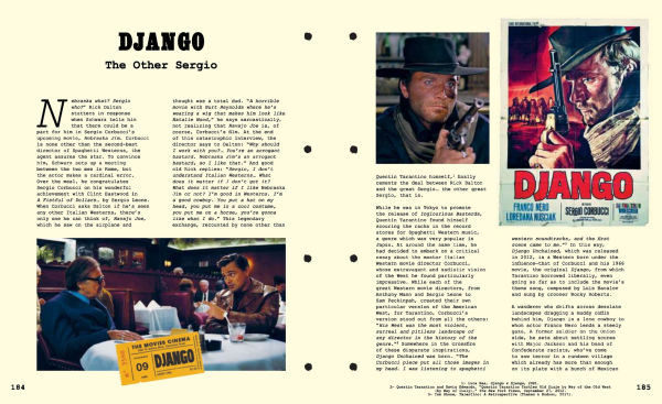 Tarantino Town: His Movies and the Works That Inspired Them