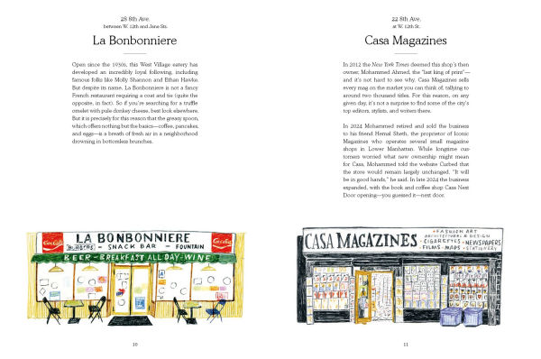 NYC Storefronts: Illustrations of the Big Apple's Best-Loved Spots