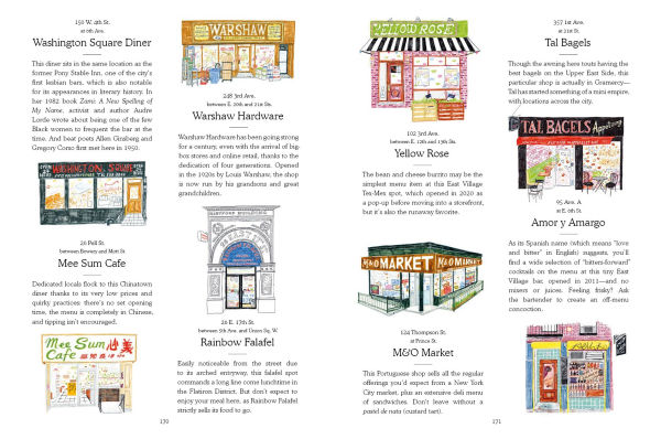 NYC Storefronts: Illustrations of the Big Apple's Best-Loved