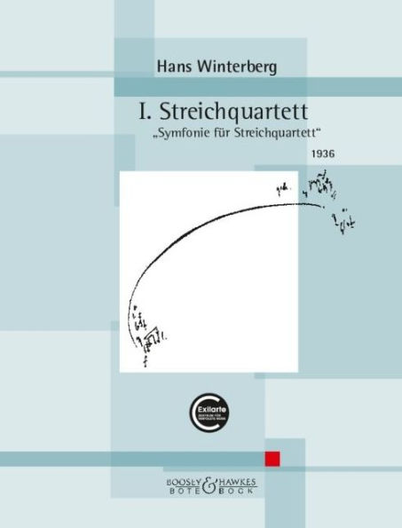 Winterberg: I. Streichquartett Symphony for String Quartet Study Score