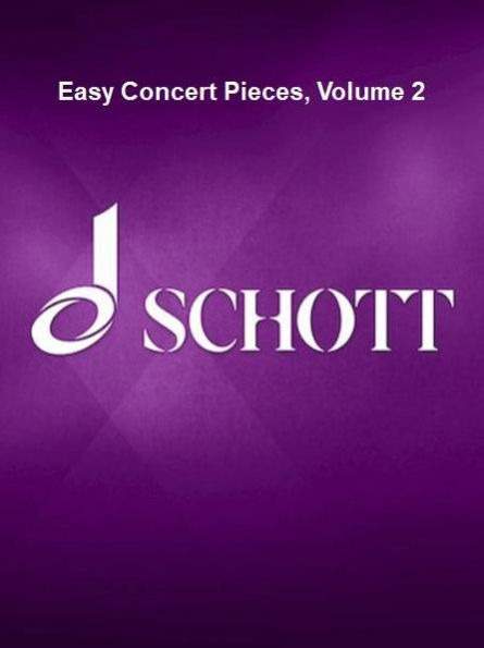 Easy Concert Pieces, Volume 2 - 22 Pieces from 4 Centuries Book with Audio Online