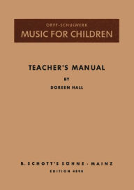 Title: Orff-Schulwerk in Canada: Teacher's Manual, Author: Carl Orff