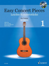 Title: Easy Concert Pieces for Guitar - Volume 1: With a CD of Performance Tracks Book/CD (54 pieces), Author: Hal Leonard Corp.